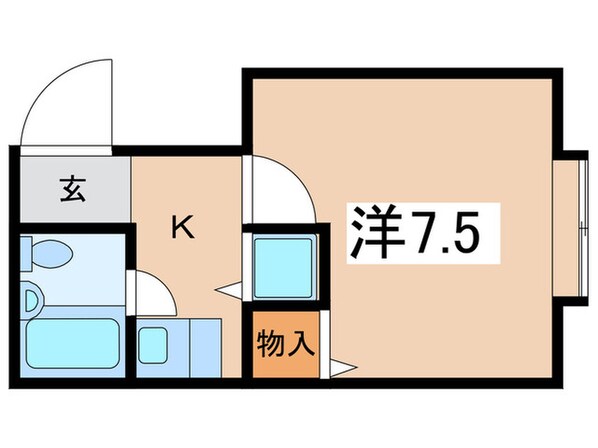 ライフガ－デンⅡの物件間取画像